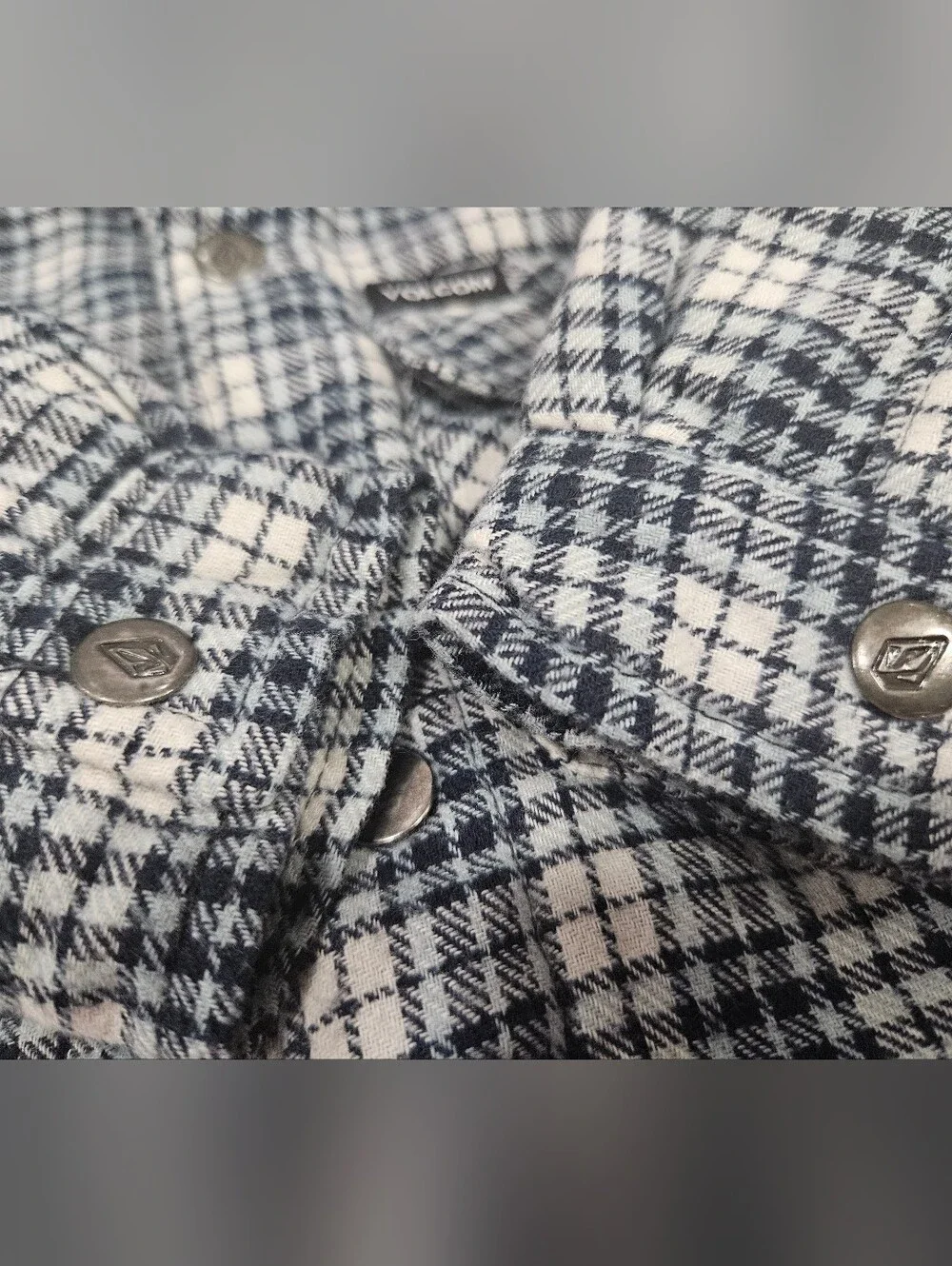 Toddler Plaid Flannel Volcom Jacket Coat 12 Month